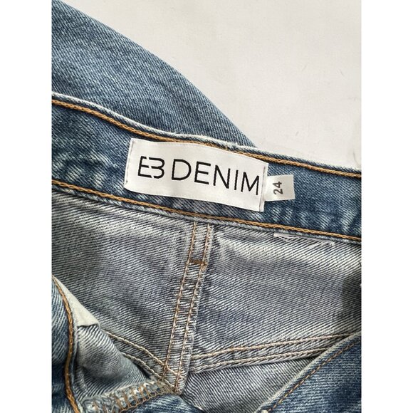 EB Denim x Levi's Upcycled OG Reinvented Straight Leg High Rise Jeans - Picture 7 of 8